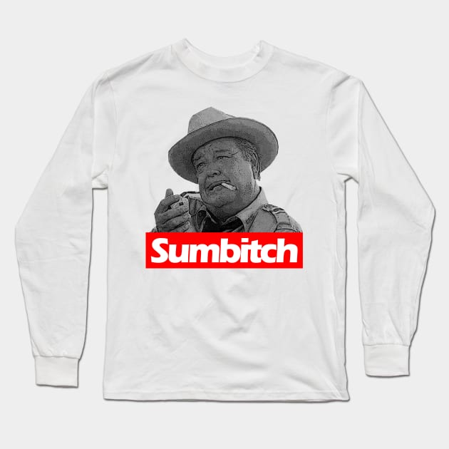 Sumbitch icon Long Sleeve T-Shirt by GADA